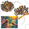 Puzzle układanka 100 elementów Magiczny poranek Kot 6+ CASTORLAND