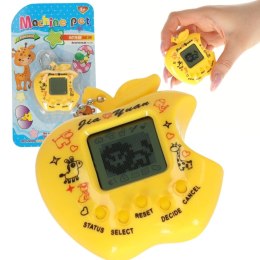Tamagotchi gra elektroniczna dla dzieci jabłko żółte