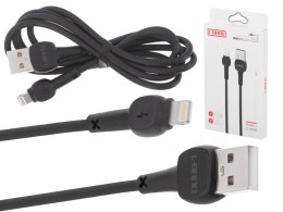 L-BRNO Kabel Lighting szybkie ładowanie USB-A czarny 2A 100 cm